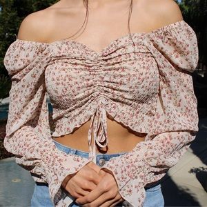 NEW Long Sleeve Floral Top